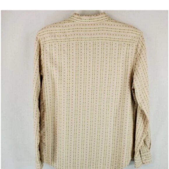 Lauren Ralph Lauren Western Floral Jacquard Cotton Long Sleeve Shirt Large - Picture 5 of 15